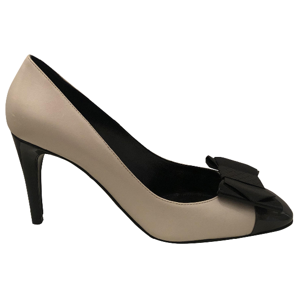bottega veneta white heeled sandals