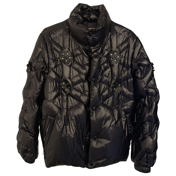 Preowned Moncler Classic Black Glitter Jacket ModeSens
