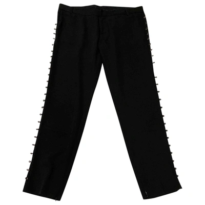 Pre-owned Mangano Trousers