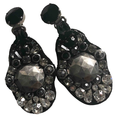 Pre-owned Prada Earrings In Black