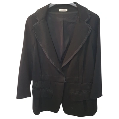 Pre-owned Nina Ricci Black Cotton Jacket