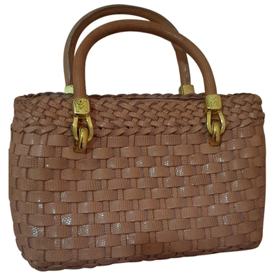 Pre-owned Bruno Magli Leather Handbag