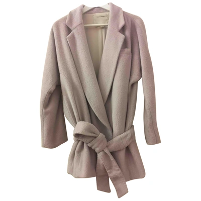 Pre-owned Marc Jacobs Wool Coat In Pink