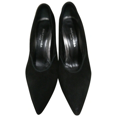 Pre-owned Balenciaga Heels In Black