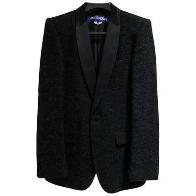 Pre-owned Junya Watanabe Wool Waistcoat In Black