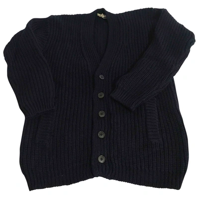 Pre-owned Cerruti 1881 Wool Knitwear & Sweatshirt In Blue
