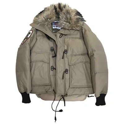 Pre-owned Dsquared2 Puffer In Beige