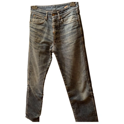 Pre-owned Giorgio Armani Blue Jeans