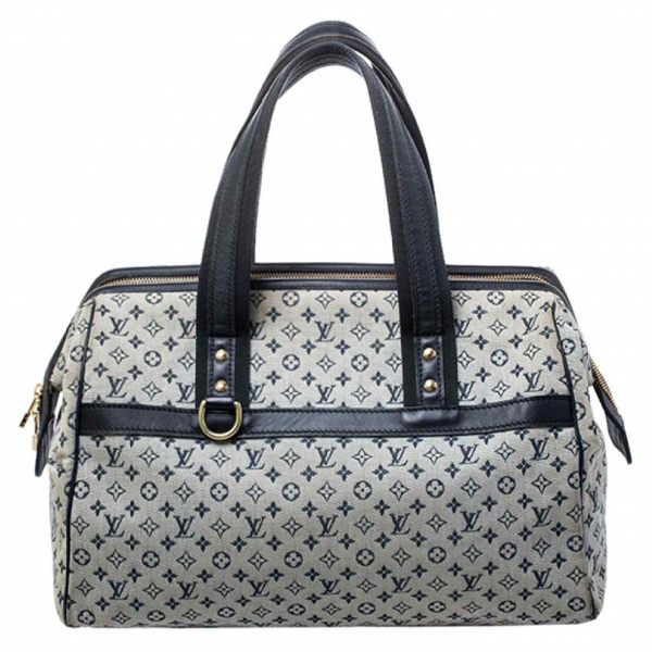 Pre-Owned Louis Vuitton Josephine Blue Cloth Handbag | ModeSens