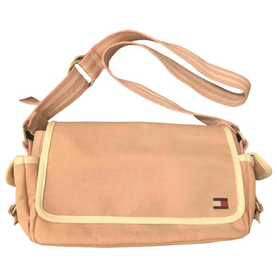 Pre-owned Tommy Hilfiger Cloth Bag In Pink