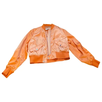 Pre-owned Mm6 Maison Margiela Short Waistcoat In Orange
