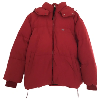 Pre-owned Tommy Jeans Red Coat