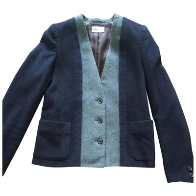 Pre-owned Kolor Wool Blazer In Blue
