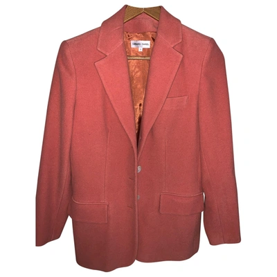 Pre-owned Gerard Darel Wool Blazer In Pink
