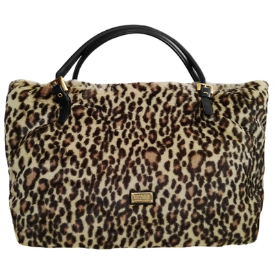 Pre-owned Moschino Cheap And Chic Faux Fur Handbag In Multicolour