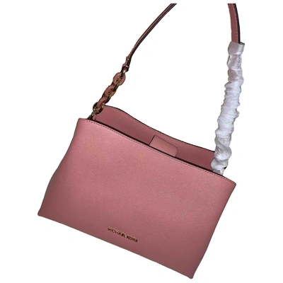Pre-owned Michael Kors Leather Bag In Pink