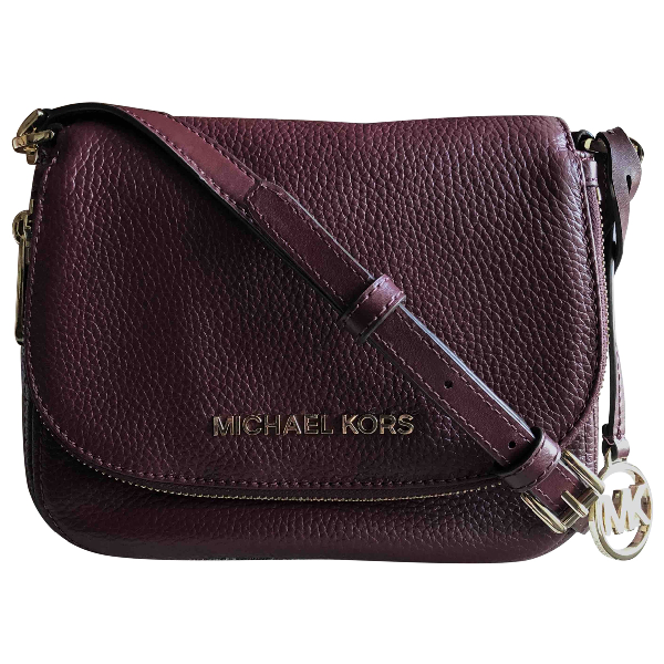 michael kors burgundy shoes