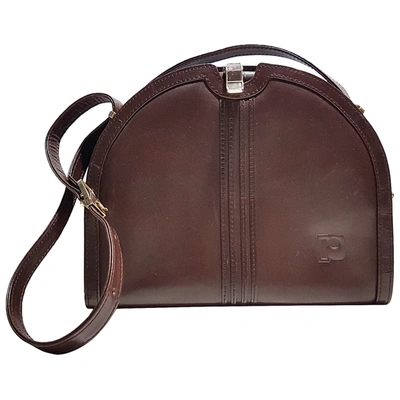 Pre-owned Rabanne Leather Handbag In Brown