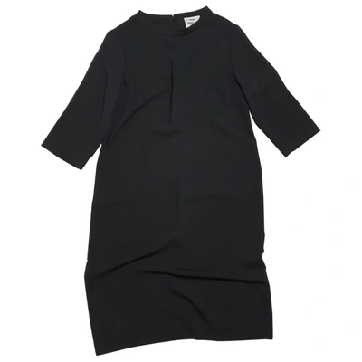 Pre-owned Mads Nørgaard Mid-length Dress In Black