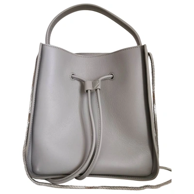 Pre-owned 3.1 Phillip Lim / フィリップ リム Leather Handbag In Grey