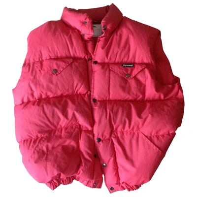 Pre-owned Pyrenex Puffer In Red