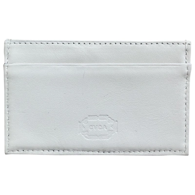 Pre-owned Clare V White Leather Wallet