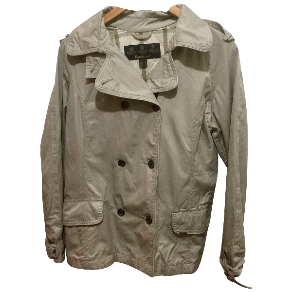 Pre-owned Barbour Beige Cotton Jacket | ModeSens
