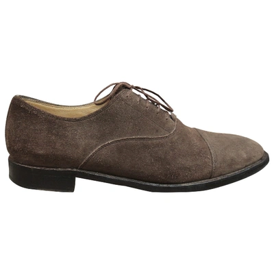 Pre-owned Paraboot Lace Ups In Brown