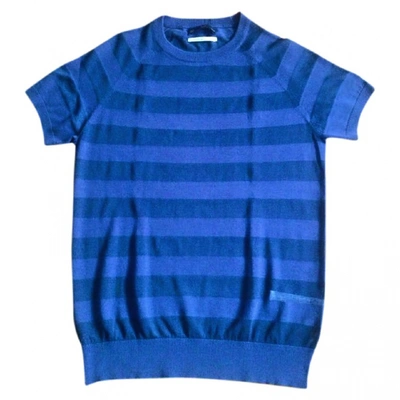Pre-owned Fred Perry Knitwear In Blue