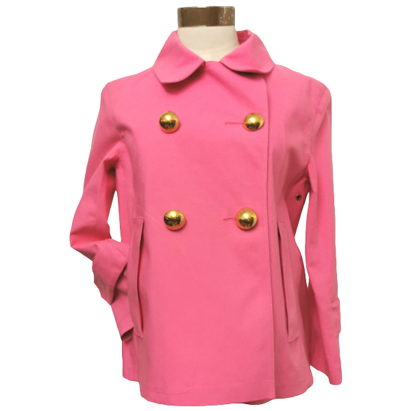 Pre-Owned Louis Vuitton Pink Cotton Jacket | ModeSens