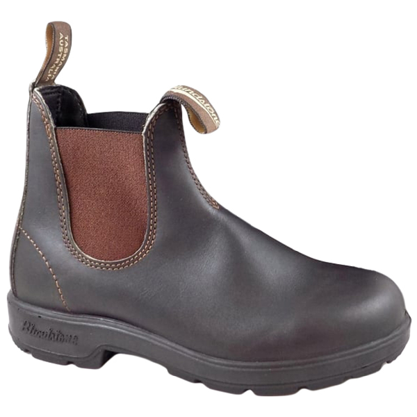 blundstone brown leather boots