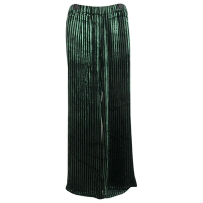 Pre-owned Faith Connexion Large Pants In Green