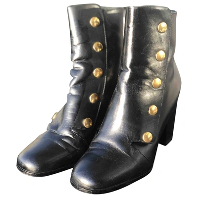 Pre-owned Mulberry Black Leather Boots