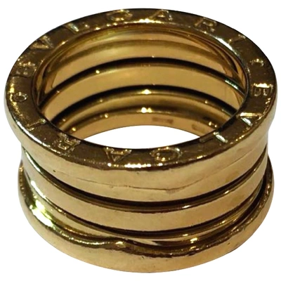 Pre-owned Bulgari B.zero1 Gold Yellow Gold Ring