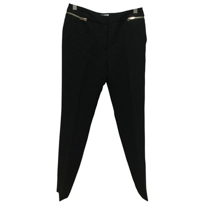 Pre-owned Claudie Pierlot Trousers In Black