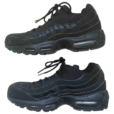 Pre-owned Nike Air Max 95 Trainers In Black