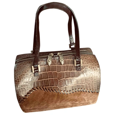 Pre-owned Roberto Cavalli Leather Handbag