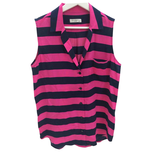 equipment pink blouse