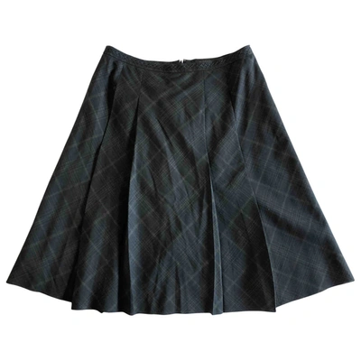 Pre-owned Elie Tahari Mid-length Skirt In Brown