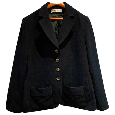 Pre-owned Sonia Rykiel Navy Cotton Jacket