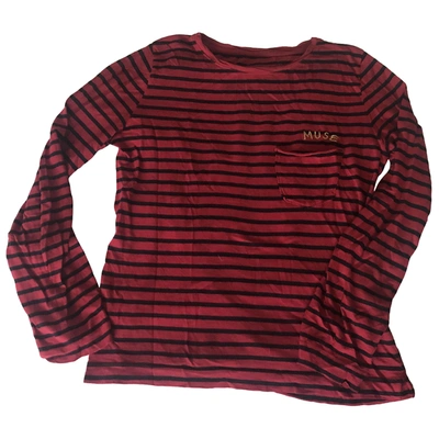 Pre-owned Zadig & Voltaire Red Cotton Top