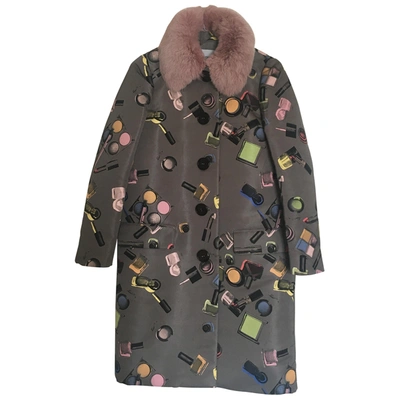 Pre-owned Moschino Cheap And Chic Coat In Grey
