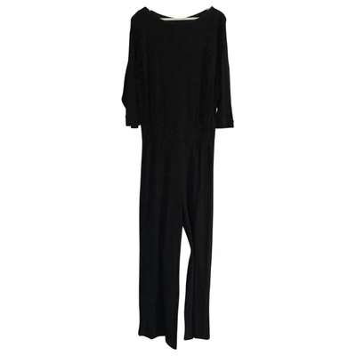 Pre-owned Max Mara Jumpsuit In Black