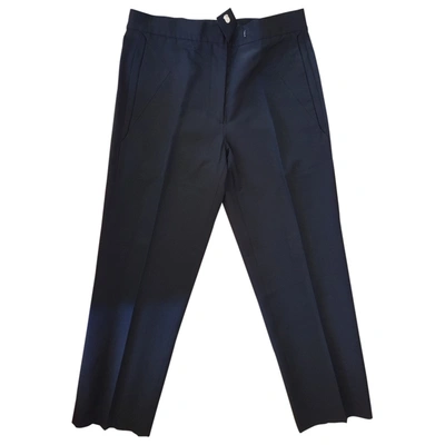 Pre-owned Maison Margiela Straight Pants In Black