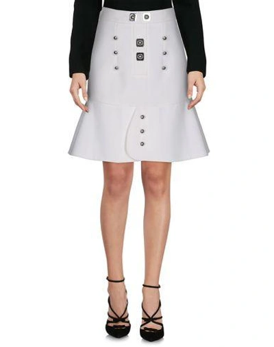 Peter Pilotto Knee Length Skirts In White