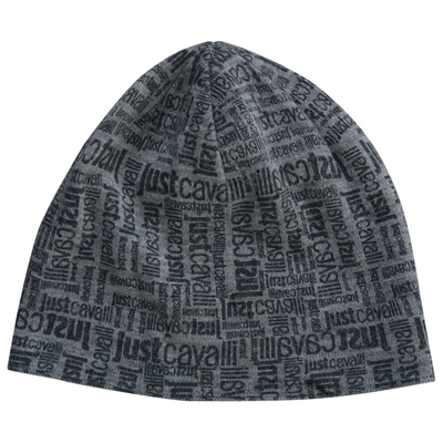 Pre-owned Just Cavalli Wool Cap In Grey