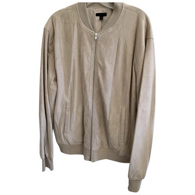Pre-owned Atm Anthony Thomas Melillo Jacket In Beige