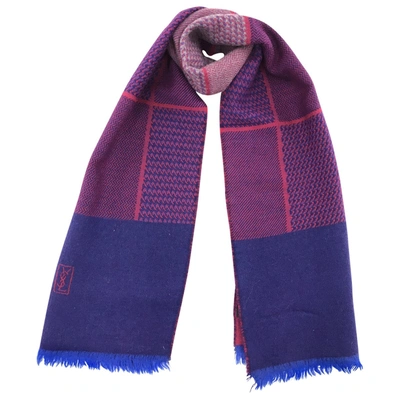 Pre-owned Saint Laurent Wool Scarf In Other