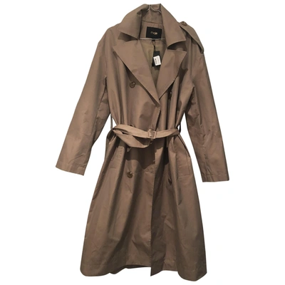 Pre-owned Maje Beige Trench Coat