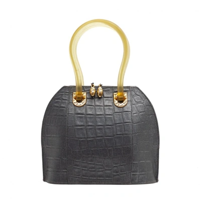 Pre-owned Nina Ricci Cloth Handbag In Grey